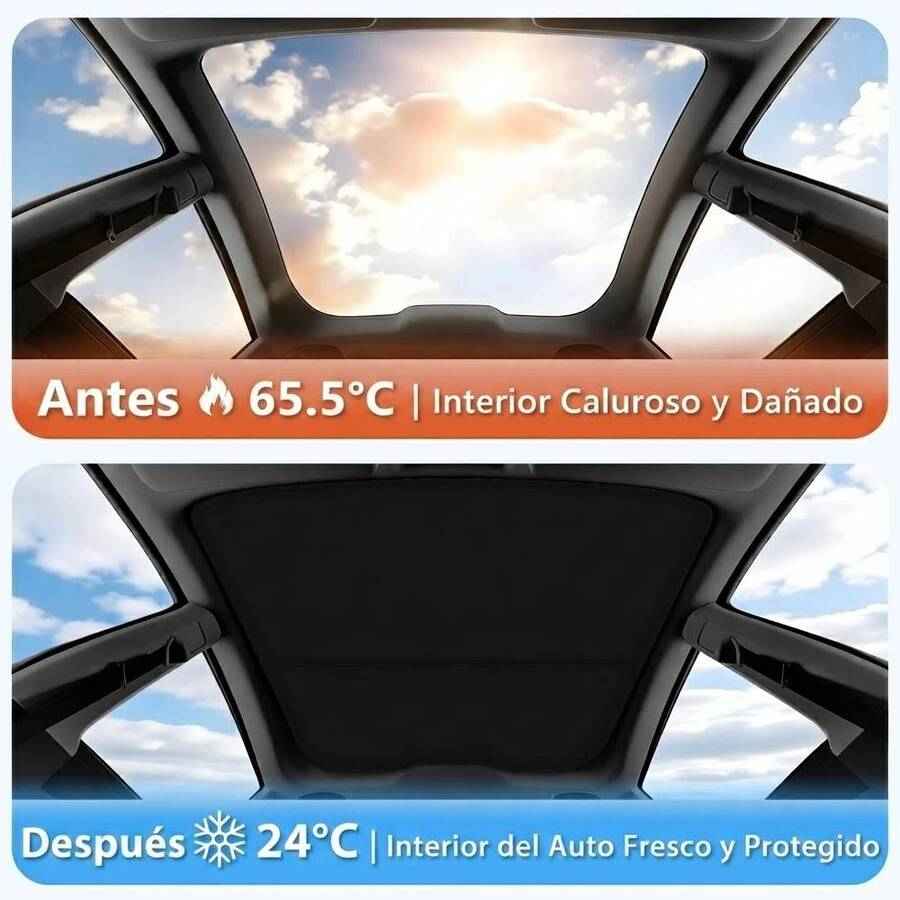 Parasol de Techo para Tesla Model Y (2026) - Negro