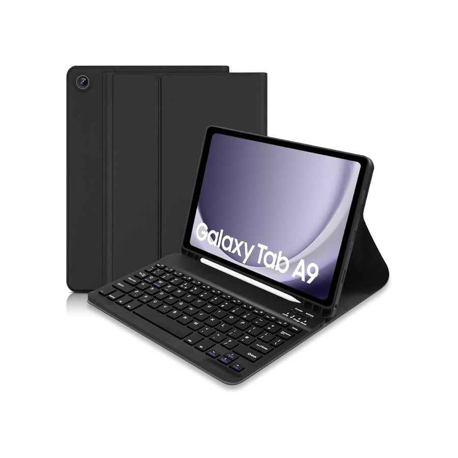 Estuche Negro con Teclado Samsung Tab A9 Wifi 8.7"