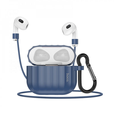 Estuche Airpods 3ra GEN con cuerda Hoco WB22 - Azul