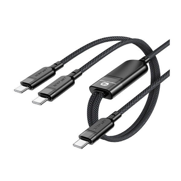 Cable Datos USB-C a doble USB-C 100W Acefast C5-11