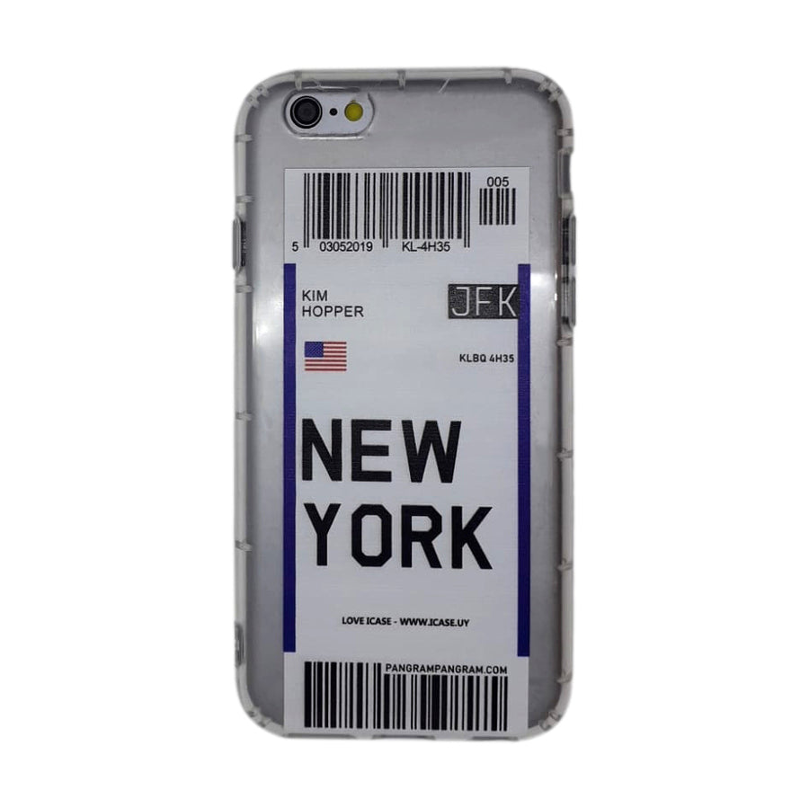New York Boarding Pass - iPhone 6 / 6S