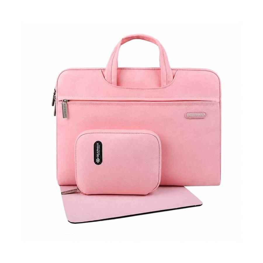 Bolso y estuche Campus hasta 13" GEARMAX Rosado