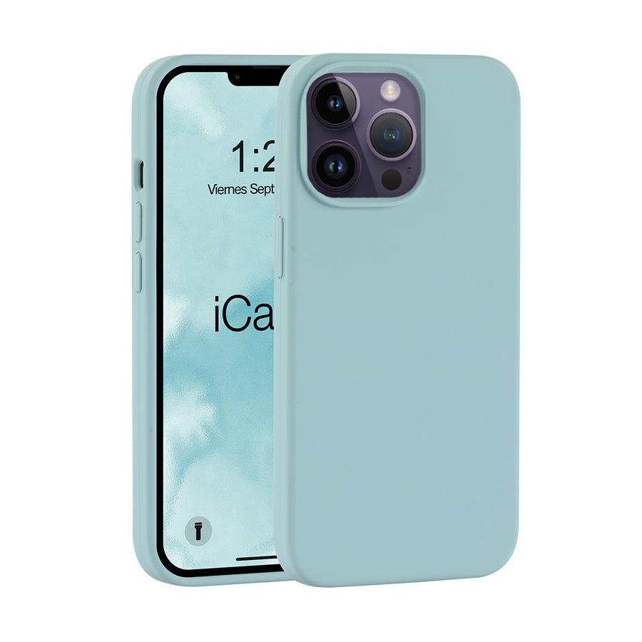 Silicona iCase Turquesa - iPhone 14 PRO MAX