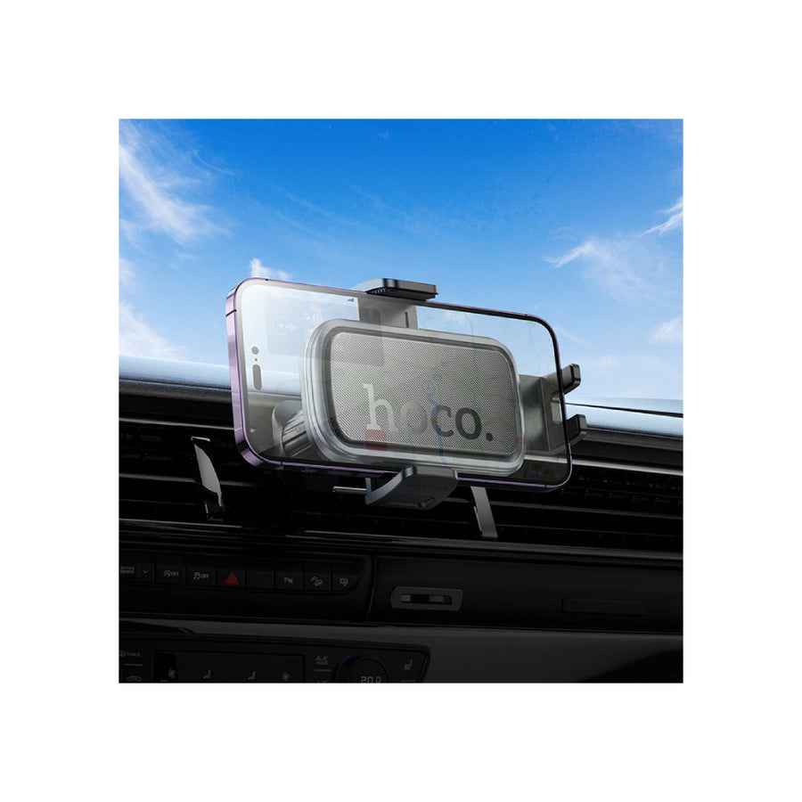 Soporte para Rejilla de Auto Hoco H78 Negro