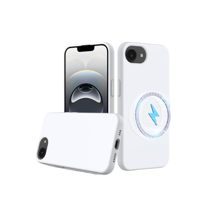 Silicona MagSafe Blanco iPhone 16e
