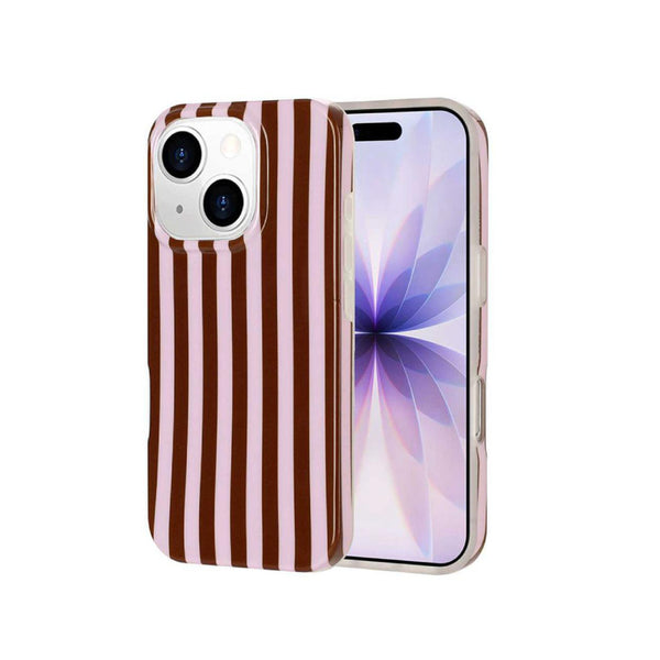 Carcasa Tosca Rosa Marrón iPhone 15