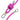 Colgante Largo Hoco GH6 Rosado