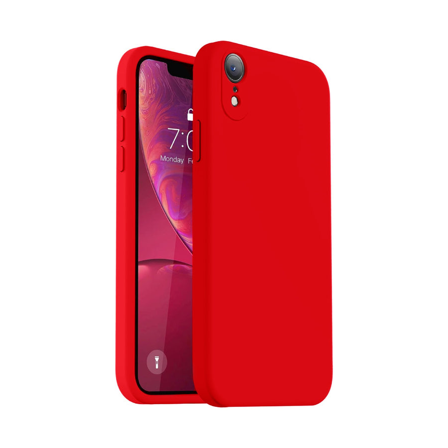 Silicona iCase Rojo Candy - iPhone XR