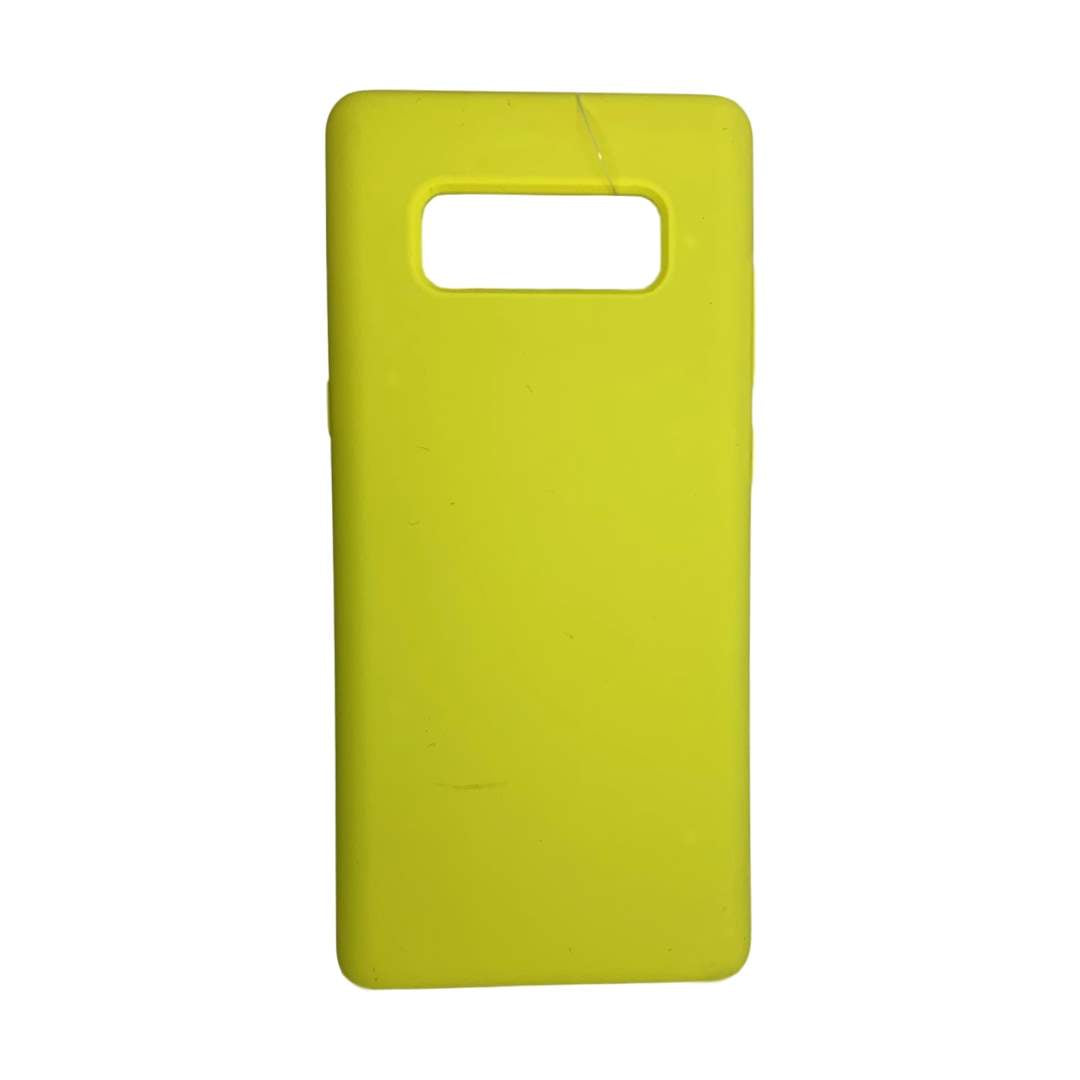 Silicona iCase Amarillo  - Samsung Note 8
