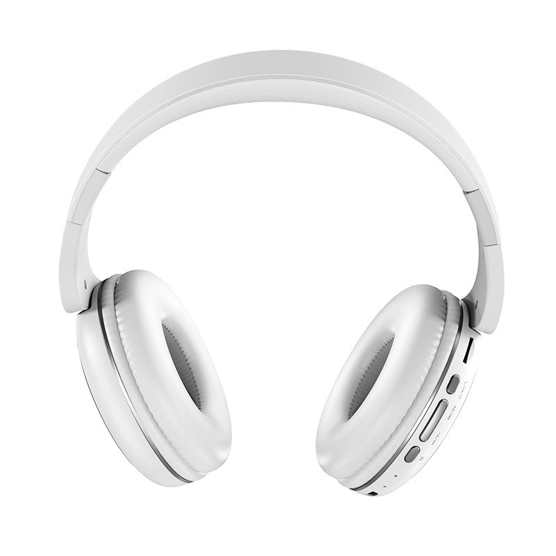 Auriculares Inalámbricos + TF Card Hoco W23 - Blanco