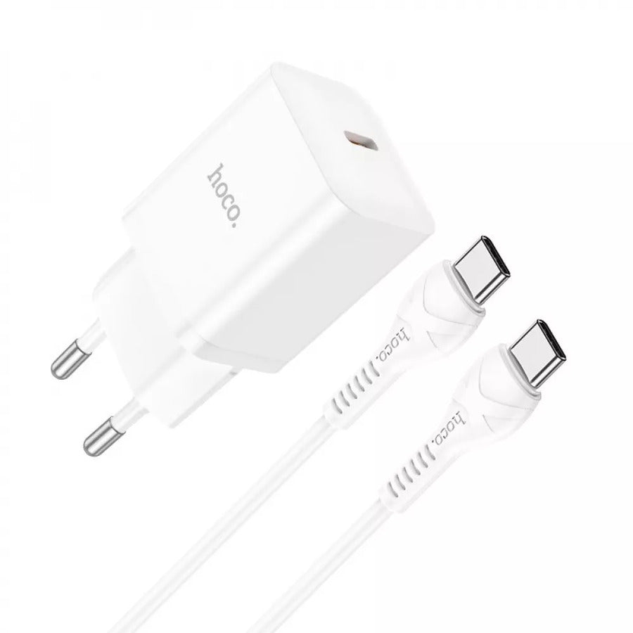 Pack Pared + Cable TIPO C USB C PD 20W - Hoco N27