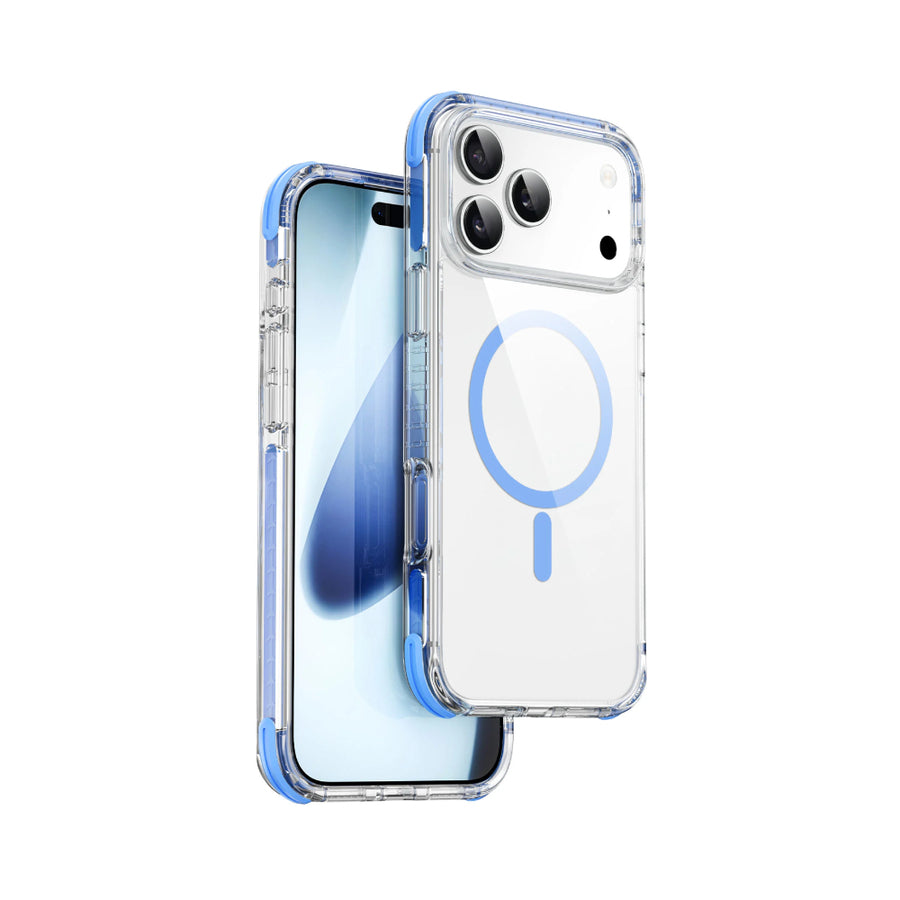 Cover Gel Magsafe Azul WiWU iPhone 17 PRO