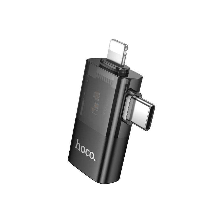 Adaptador OTG Lightning / USB-C a USB-A HOCO UA36E