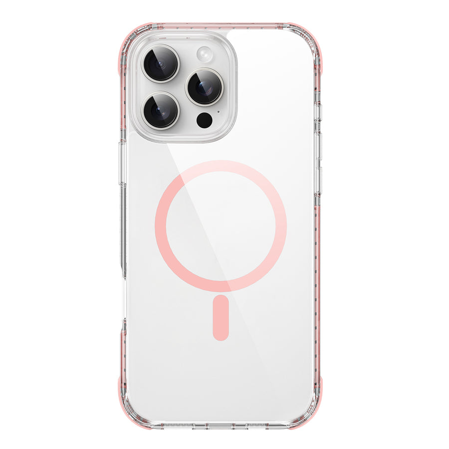 Cover Gel Magsafe Rosado - iPhone 16 PRO