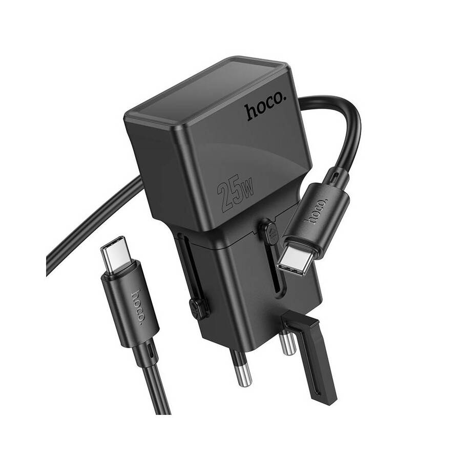 Mini Pack Cargador de Viaje USB-C a USB-C 25W Hoco AC24