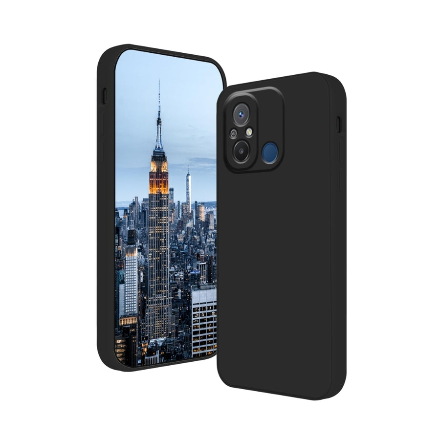 Silicona iCase Negro - Xiaomi Redmi 12C