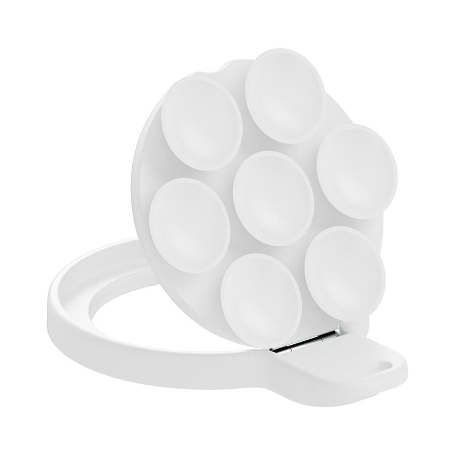 Ventosa MagSafe con soporte y espejo - Blanco