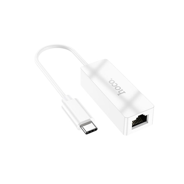 Cable Adaptador Ethernet USB-C a RJ45 Hoco UA22