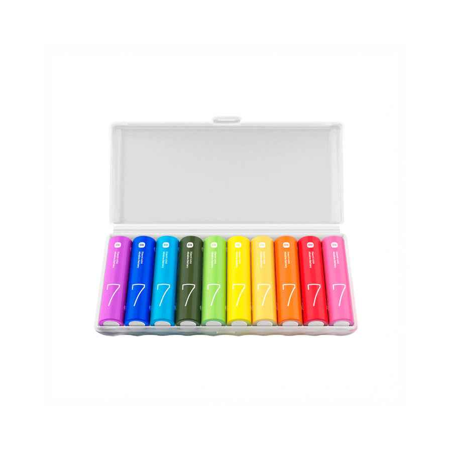 Pilas Alcalinas Rainbow Xiaomi Triple A 1.5V - Pack x 10
