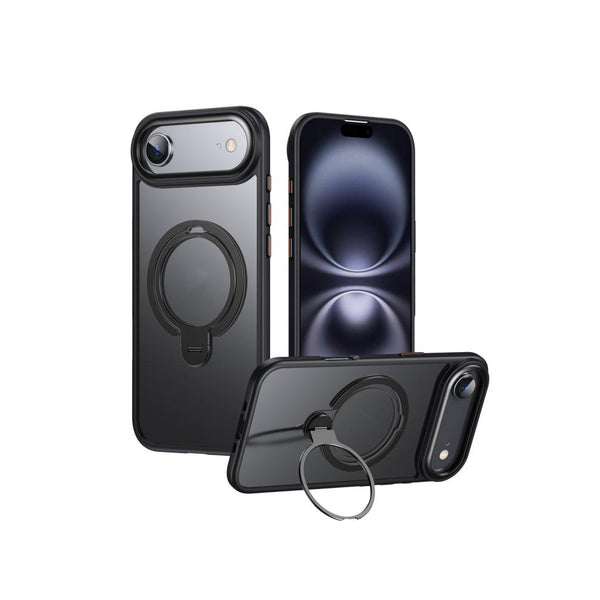 Cover Magsafe Negro con Soporte iPhone 17 Air