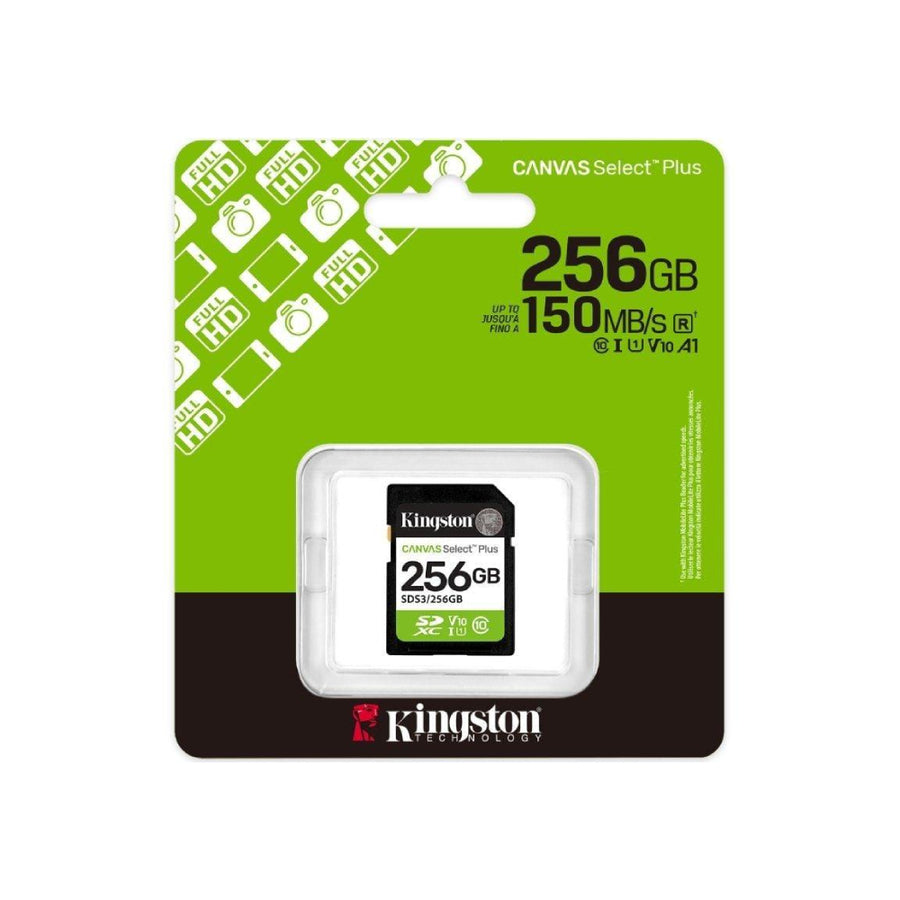 Memoria MicroSD Select 256 GB Kingston Clase 10 150MB/s R