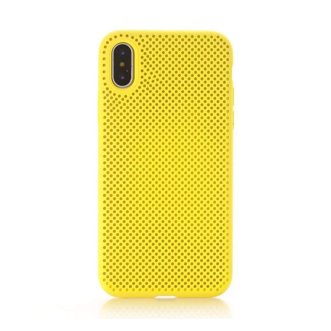 Carcasa Mesh Amarillo - iPhone XS MAX