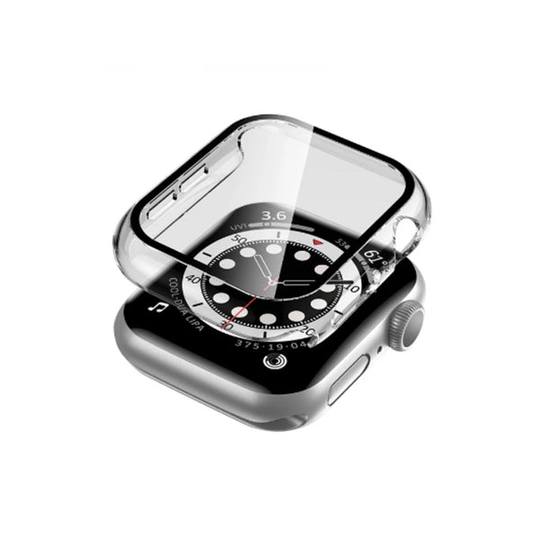 Cover Transparente con Vidrio Hoco WS4 Apple Watch 45mm