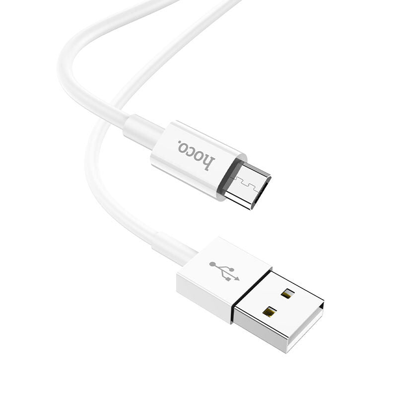 Cable Micro USB Compatible Hoco X64 Blanco