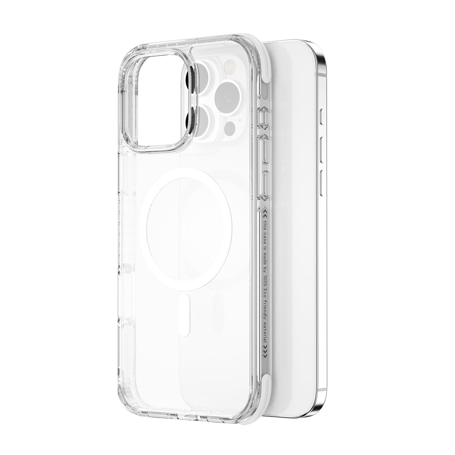 Cover Gel Magsafe Blanco - iPhone 16 PRO