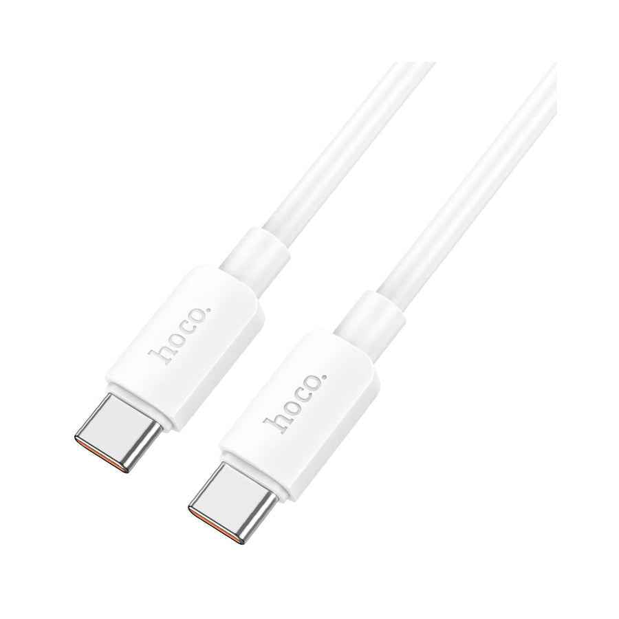Cable USB-C a USB-C 100W Hoco X96 Blanco