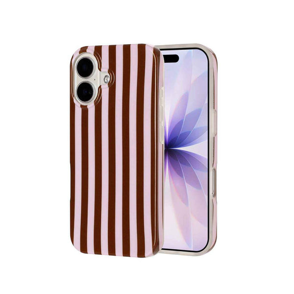 Carcasa Tosca Rosa Marrón iPhone 16