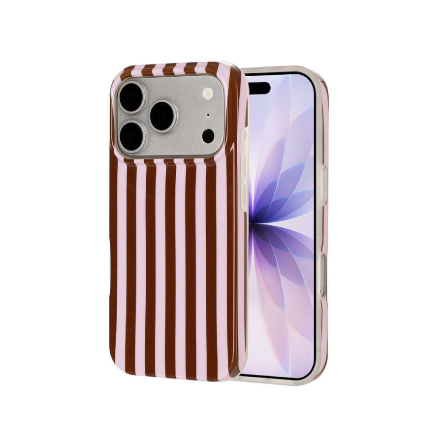 Carcasa Tosca Rosa Marrón iPhone 18 PRO