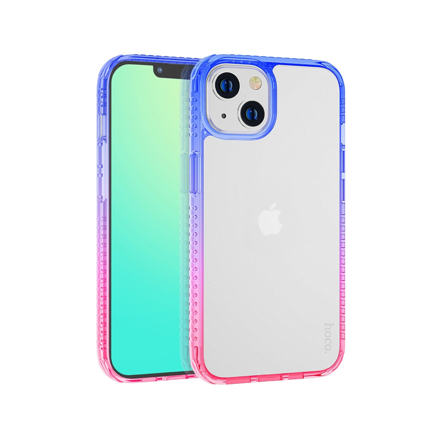 Degrade Azul Rosado Hoco  - iPhone 14 Plus