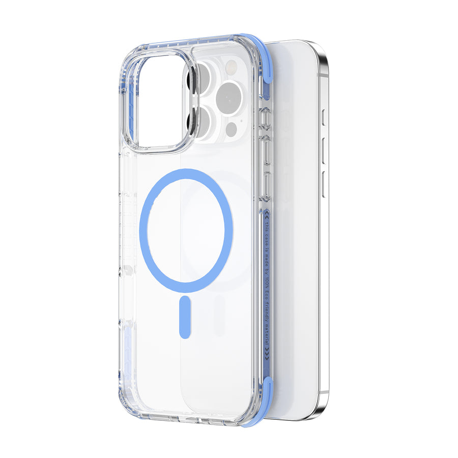 Cover Gel Magsafe Azul - iPhone 16 PRO MAX