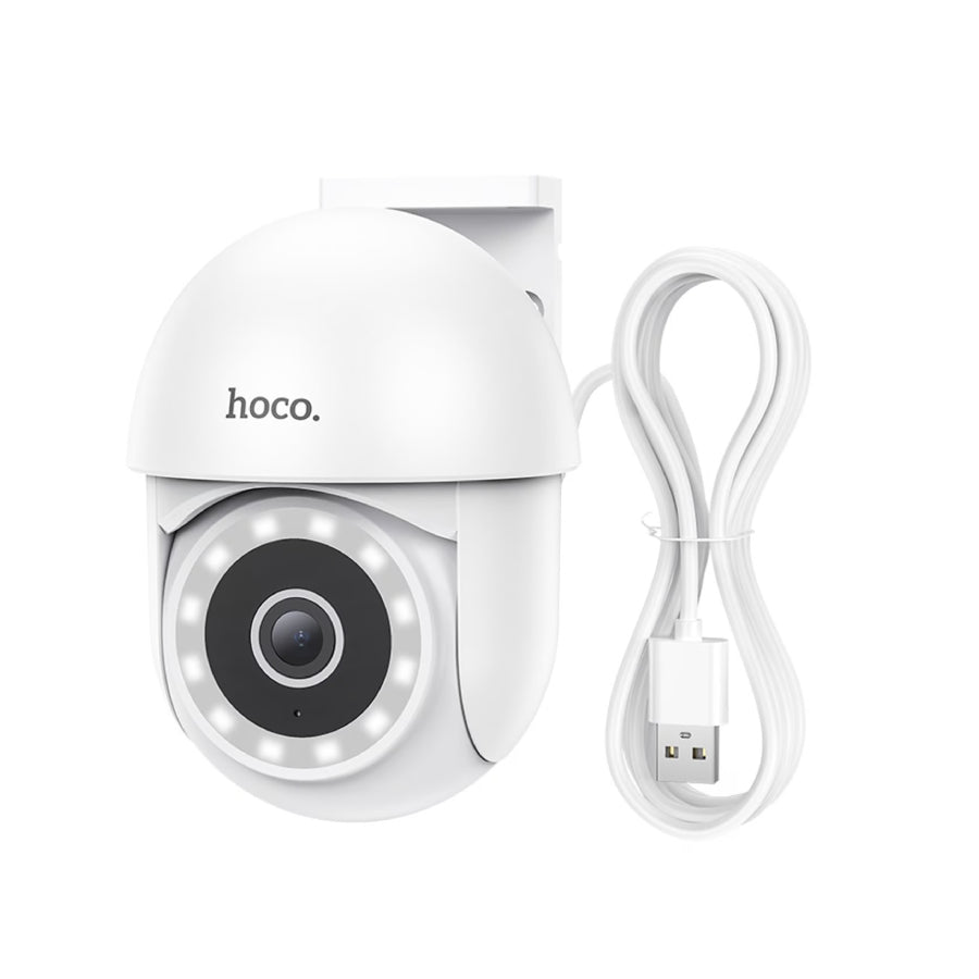 Cámara Videovigilancia Wifi para Exterior Hoco D2
