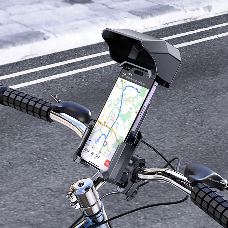 Soporte Bici / Moto con cubre lluvia Hoco H31