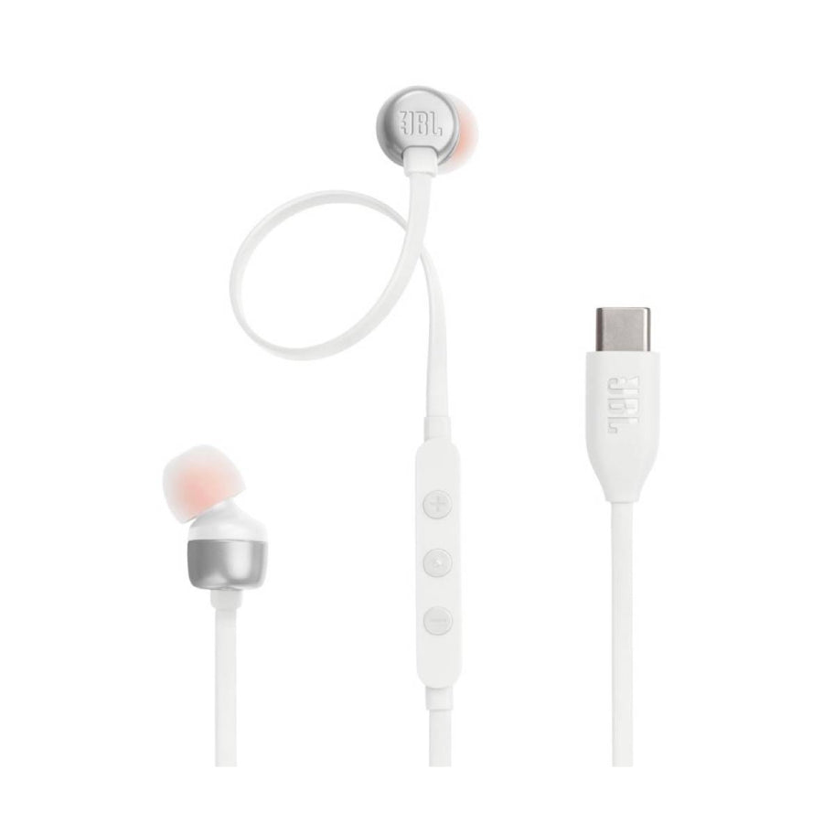 Auriculares Tipo C JBL T310C Blanco