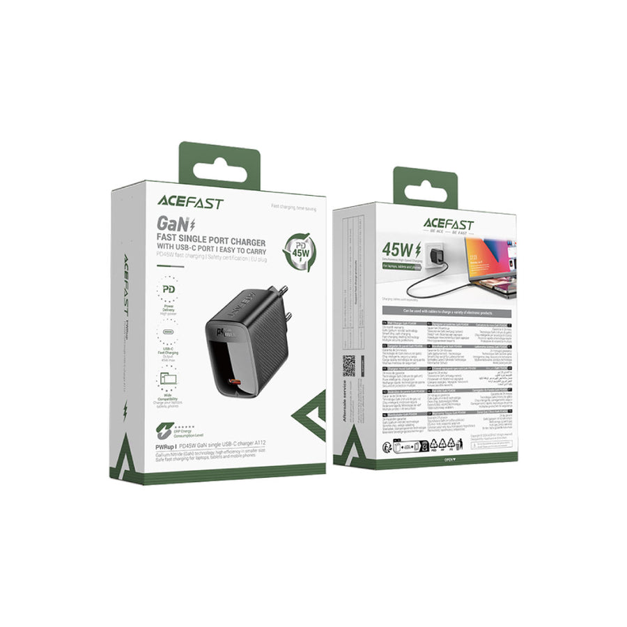 Cargador de Pared USB-C 45W Acefast A112
