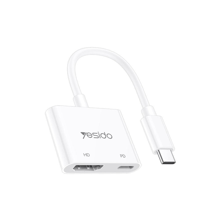 Adaptador USB-C a HDMI + USB-C 4K 60Hz Yesido HM19
