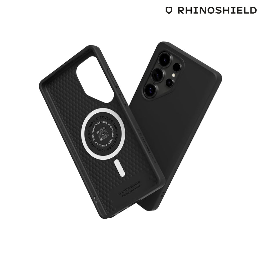 Carcasa SolidSuit MagSafe Rhinoshield S25 Ultra Negro