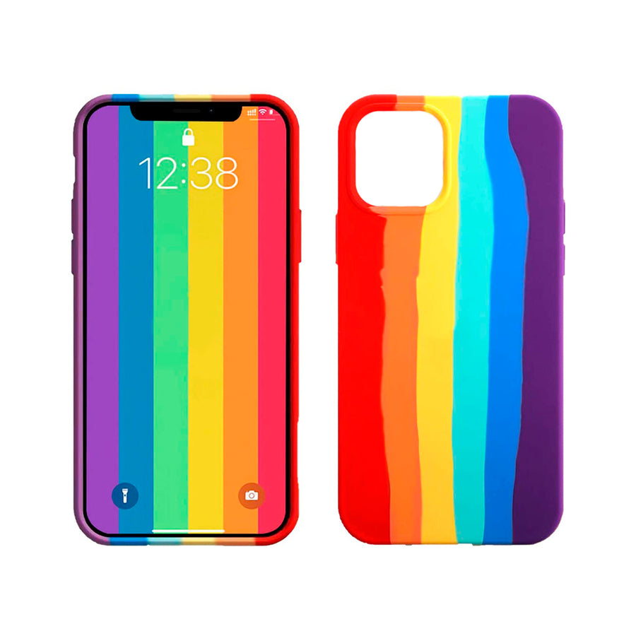 Silicona iCase Rainbow Colourful - iPhone 13 PRO