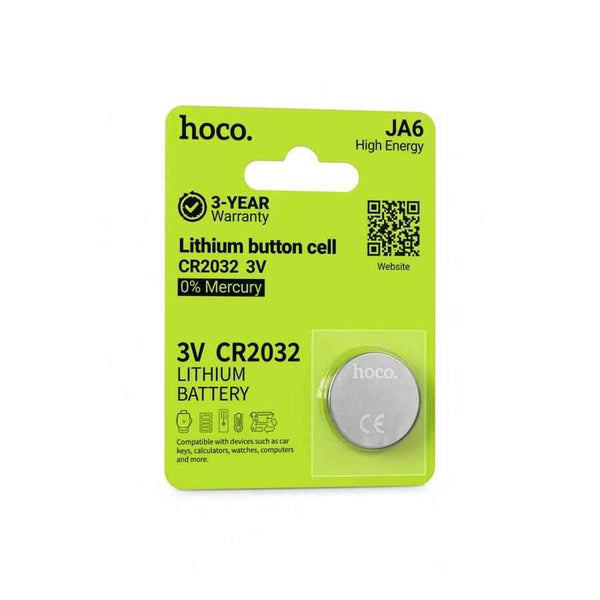 Pila Litio CR2032 Hoco JA6 - 1 unidad
