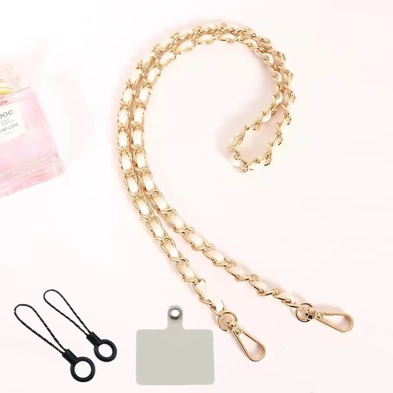 Colgante Strap Cadena Blanco