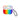 Estuche Airpods PRO Rainbow