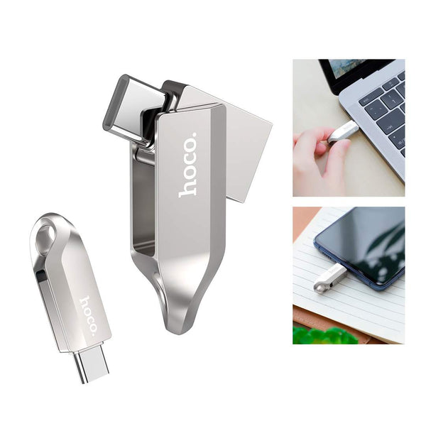 Pendrive USB / Tipo C - 32 GB - Hoco UD8