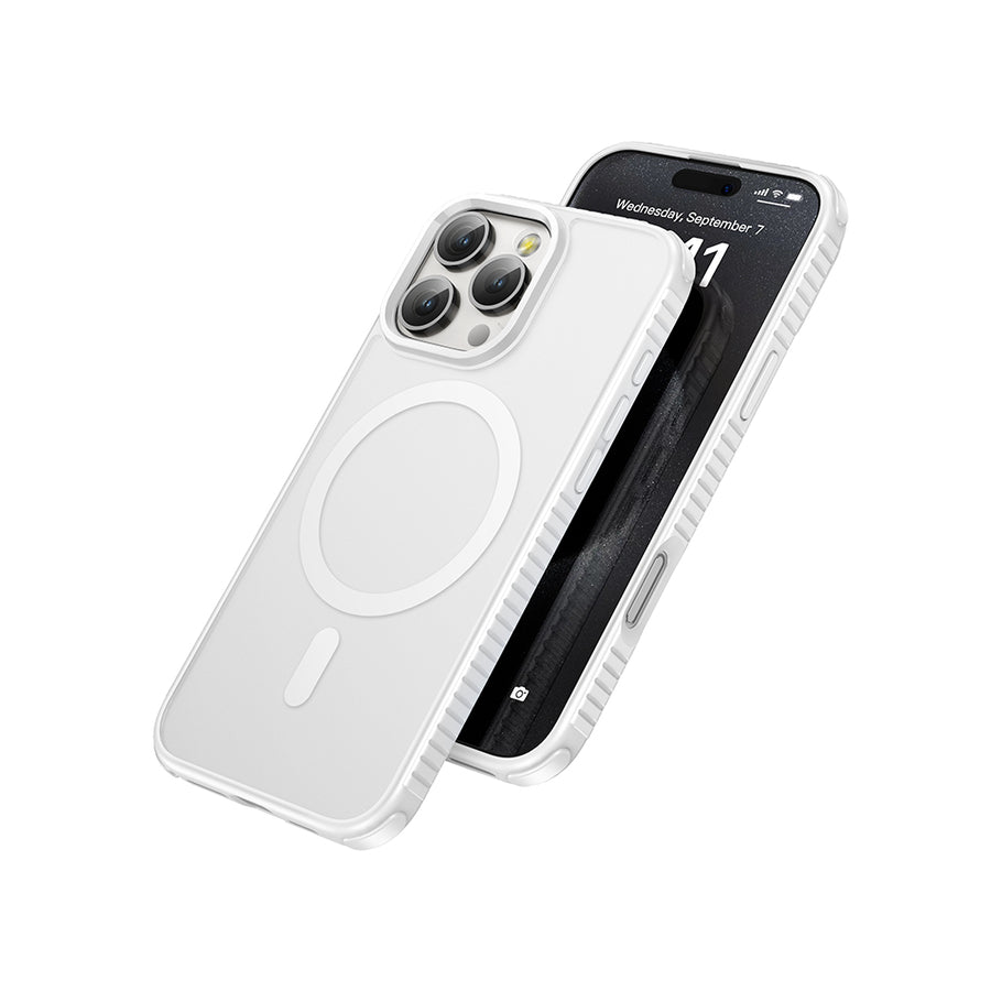 Carcasa Drop Proof MagSafe Hoco Blanco - iPhone 16 PRO MAX