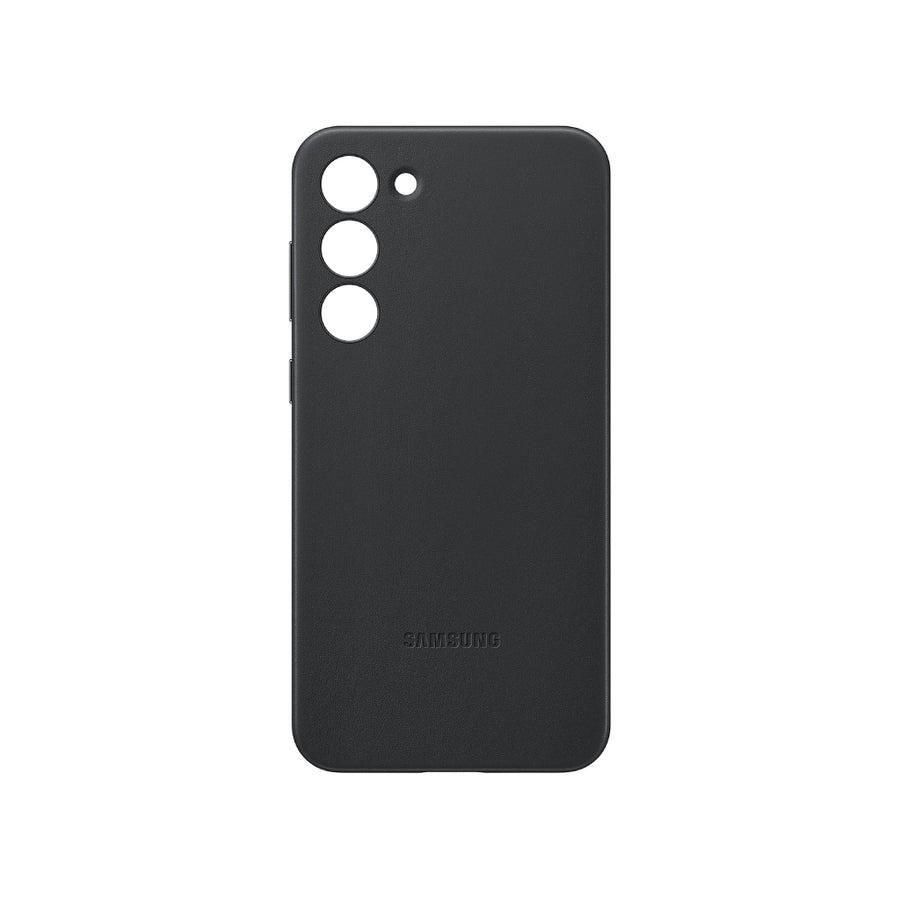 Carcasa de cuero Negro Samsung S23 Plus