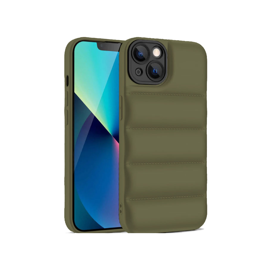 Puffer Case Verde - iPhone 14 Plus
