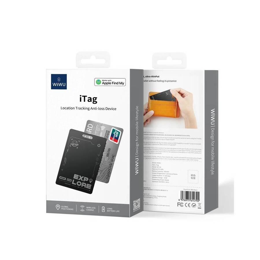 Localizador de billetera Wi-tag WiWU WT-03