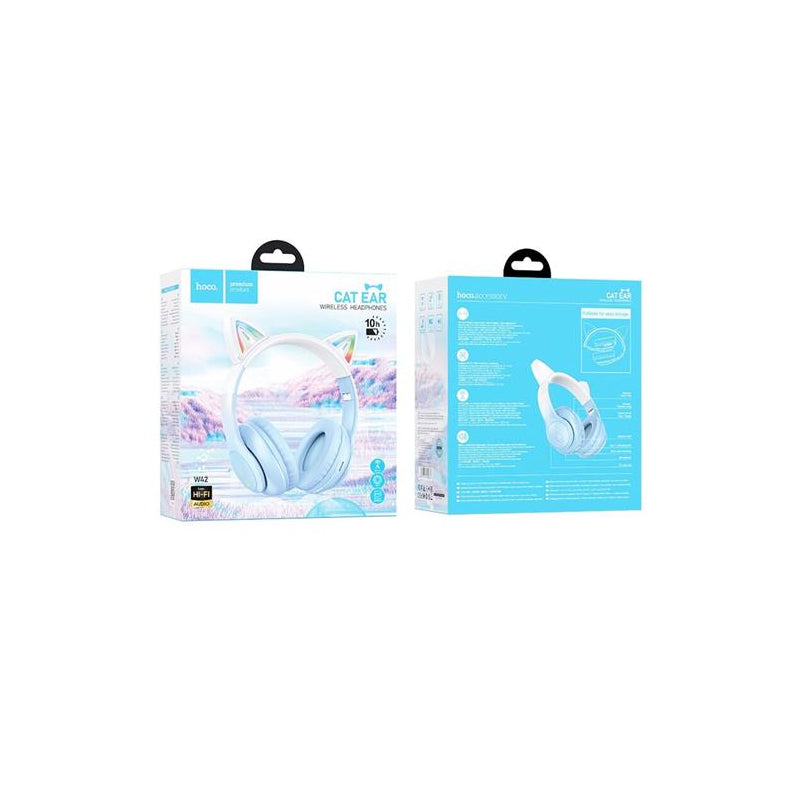 Auriculares Inalámbricos Orejas Hoco W42 - Celeste